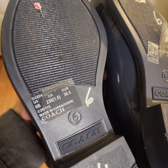 NEW Coach booties - Picture 5 of 6